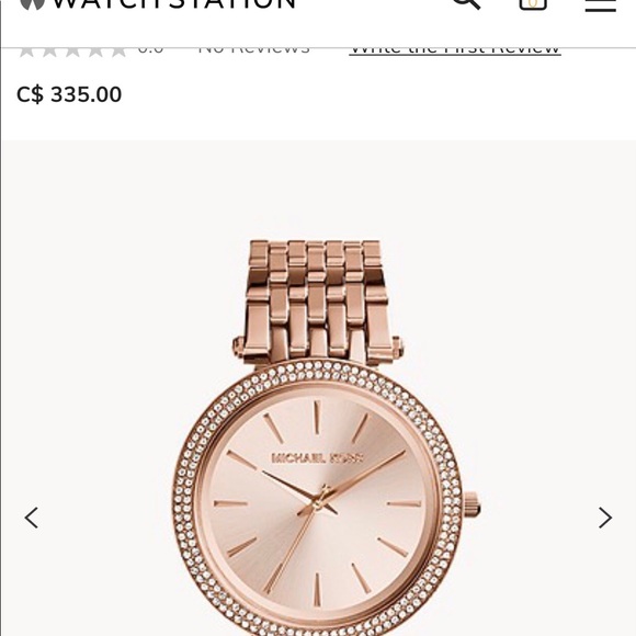 MICHAEL KORS ROSE GOLD WATCH - Picture 7 of 7
